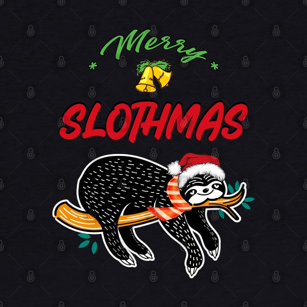 Merry Slothmas by MZeeDesigns